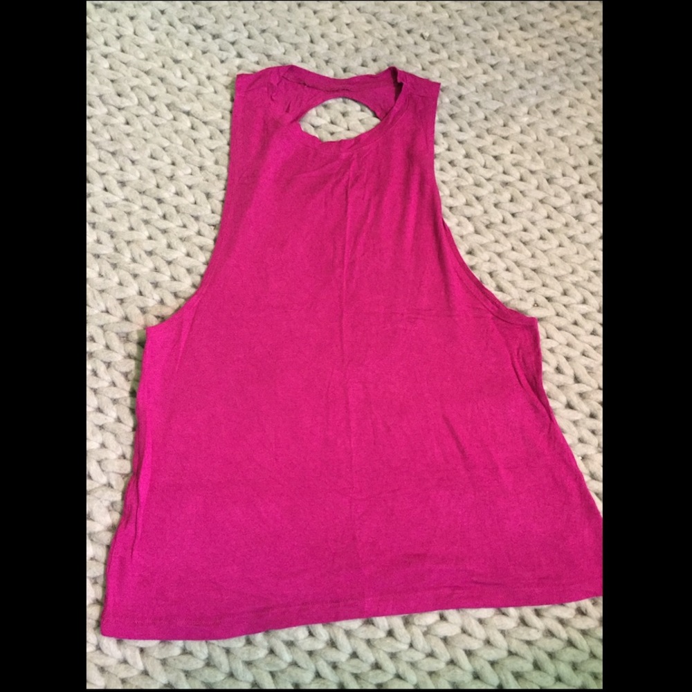 Beyond Yoga Twisted Open Back Tank